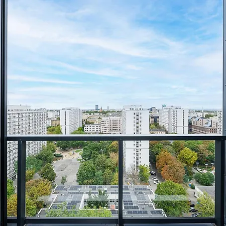 Lumina I Premium With Balcony I 15th Floor I View Apartman Varsó